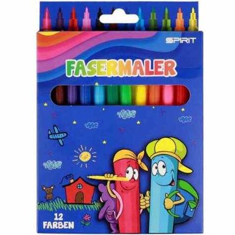 Fixky Spirit tenký hrot 12 ks