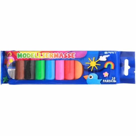 Modelovacia hmota Spirit 10 farieb