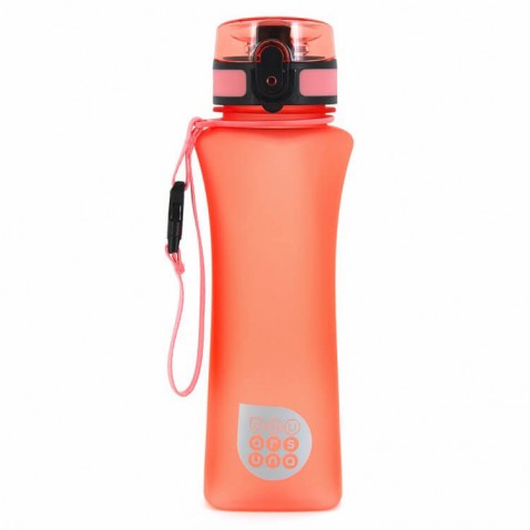 Fľaša Ars Una 500 ml matná coral red