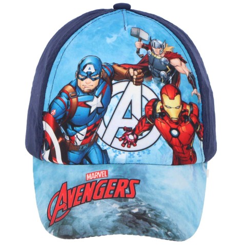 Šiltovka Avengers tm. modrá