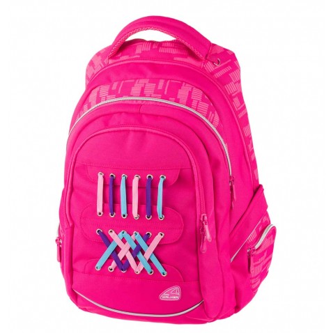 Školský batoh Walker FAME Laces Pink