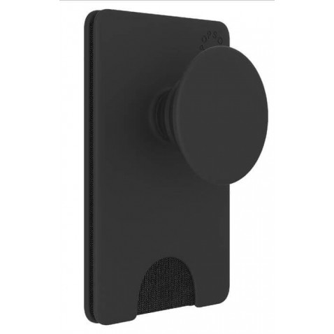 PopSockets PopWallet+ Black, puzdro na karty/vizitky a pod. s integrovaným PopGrip Gen.2