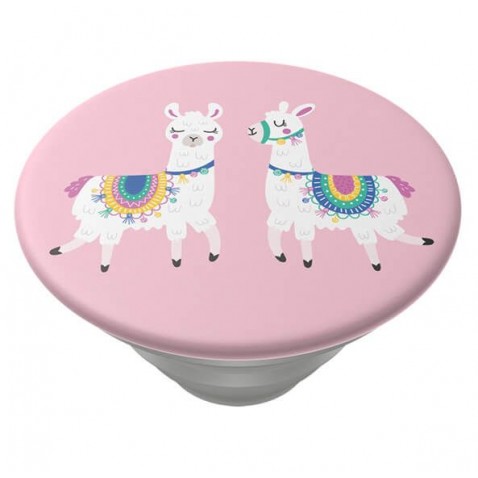 PopSockets PopTop Gen.2, Llamalliance in Pink