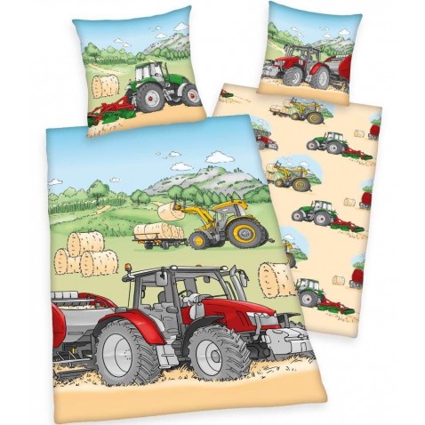 Detské obliečky do postieľky Traktor