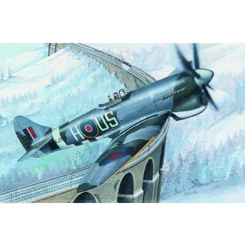 Model Hawker Tempest Mk.V 14,2x17,3cm