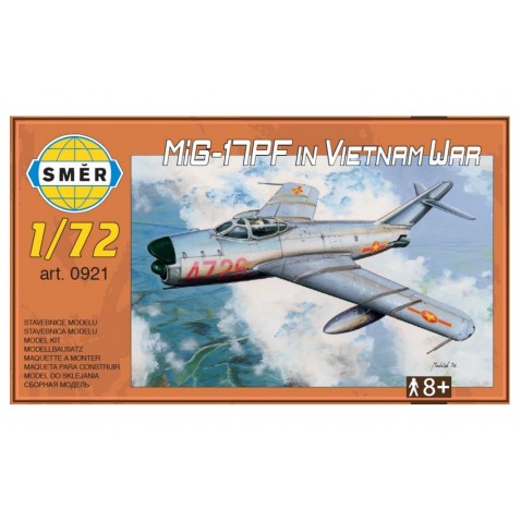 Model MiG-17 in Vietnam War 1:72