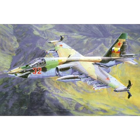 Model Suchoj Su-25K 21x20cm