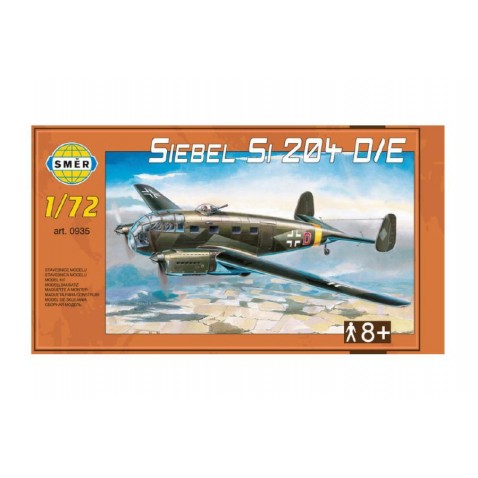 Model Siebel Si 204 D / E 1:72 29,5x16,6cm