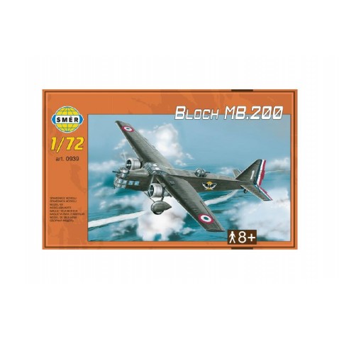 Model Bloch MB.200 31,2x22,3 cm