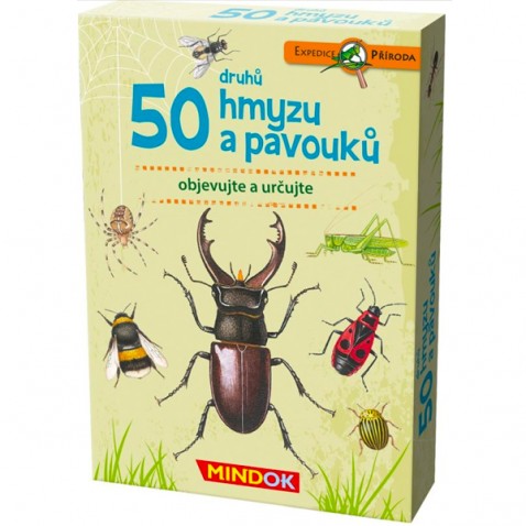 Expedícia príroda: 50 druhov hmyzu a pavúkov