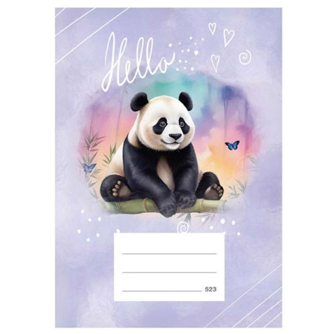 Zošit do školy LUX A5 523 Panda