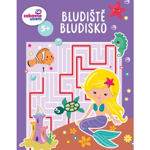 Pracovný zošit pre deti Bludisko Morská panna