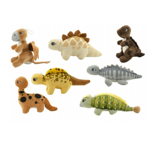 Dinosaurus plyš 15cm 8 druhov 0m +