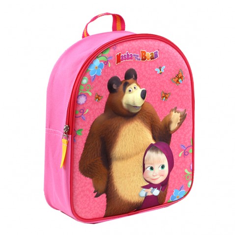 Detský batoh Máša a medveď 3D