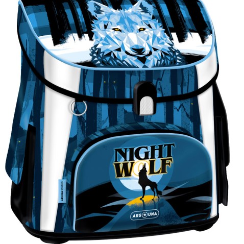 Školská taška Ars Una Night Wolf
