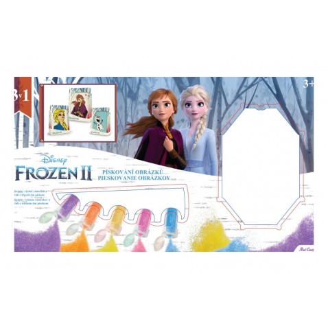 Pieskovanie obrázku Ľadové kráľovstvo II / Frozen II 3v1