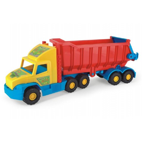 Auto Super Truck sklápač 75cm v sieťke od 12 mesiacov Wader