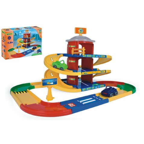 Kid cars 3D parkovisko 2 poschodia 4,6m Wader