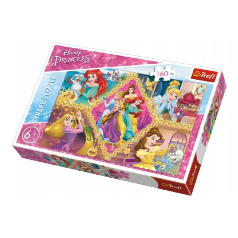 Puzzle Princezné Disney koláž 41x27,5cm 160 dielikov