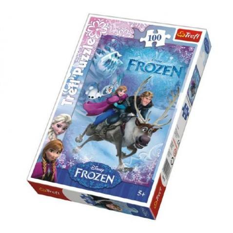 Puzzle Frozen / Ľadové kráľovstvo 100 dielikov 27,5x41cm