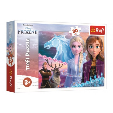 Puzzle Ľadové kráľovstvo II / Frozen II 30 dielikov 27x20cm