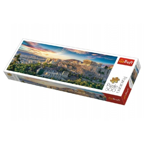 Puzzle Acropolis, Atény panorama 500 dielikov 66x23,7cm