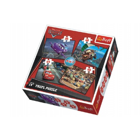 Puzzle 4v1 Cars