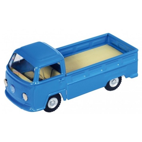 Dodávka VW T2 valník kov 12cm modrá Kovap