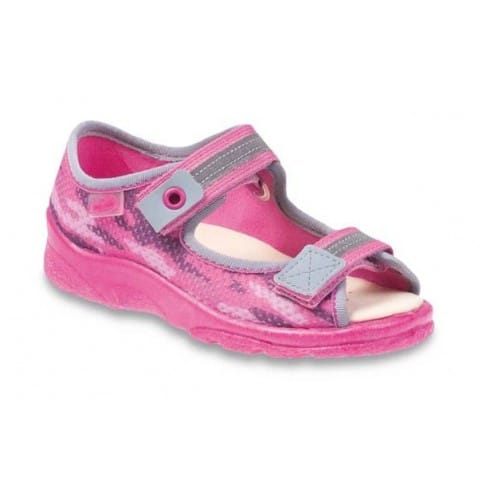 Detské papuče Befado ružový vzor