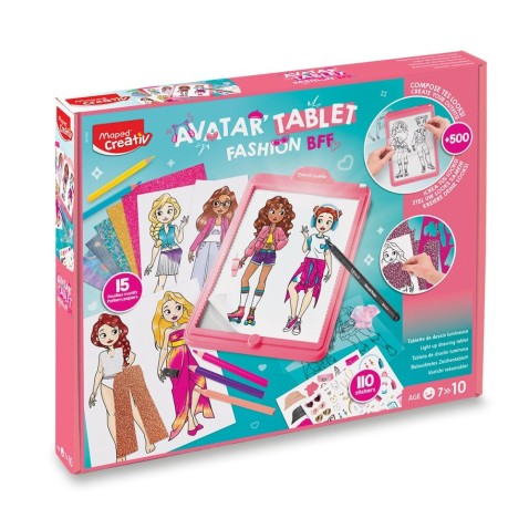 Súprava Maped Creativ Avatar Tablet – Fashion BFF