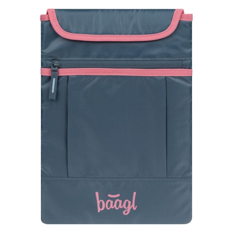 Obal na notebook BAAGL Logo ružový GRS
