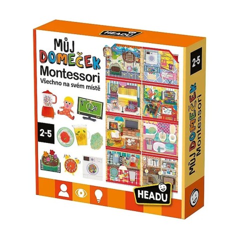 HEADU: Montessori – Môj domček – Všetko na svojom mieste