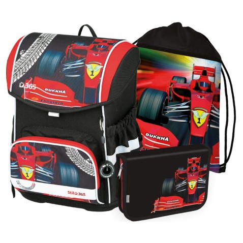 Školská taška pre prvákov Stil Smile Formula set