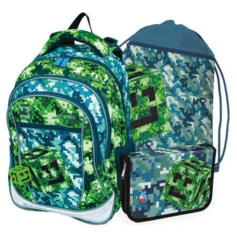 Školská taška pre prvákov Stil Prime Craftboy set