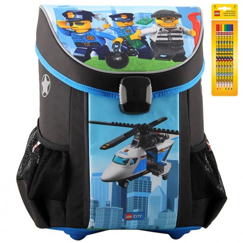 Školská taška LEGO City Police Easy
