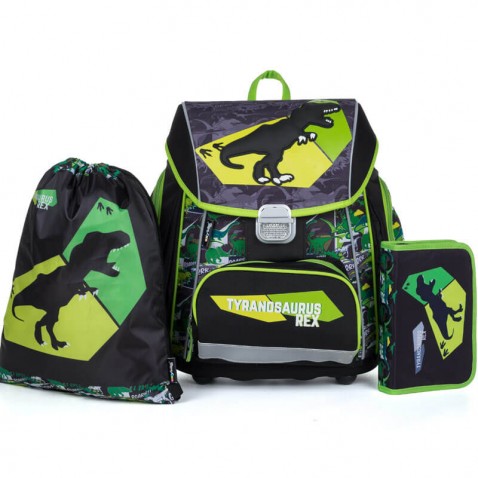 Školská taška Premium T-rex SET