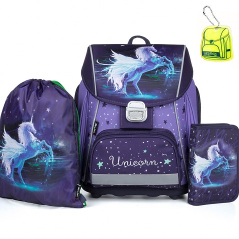 Školská taška Premium Unicorn SET