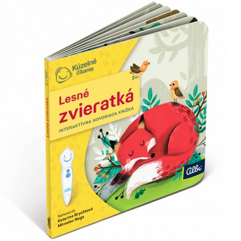 Albi Kúzelné čítanie Minikniha Lesné zvieratká