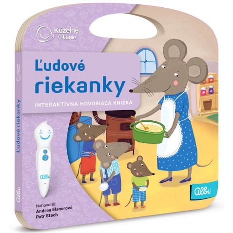 Albi Kúzelné čítanie Kniha Ľudové riekanky