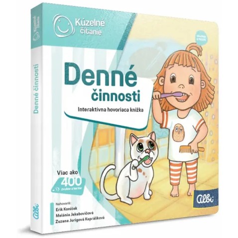 Kúzelné čítanie - Minikniha pre najmenších - Denné činnosti