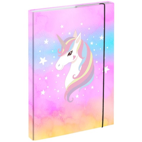 Dosky na zošity A4 BAAGL Rainbow Unicorn