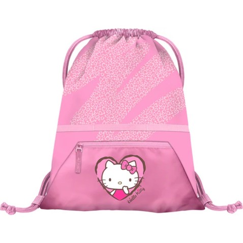 Vrecúško na prezuvky s vreckom BAAGL Hello Kitty Sweet Leopard