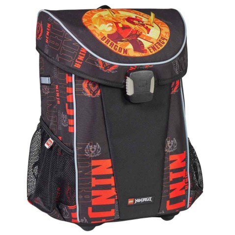 Školská taška pre prvákov LEGO Ninjago Dragon Energy Easy Light