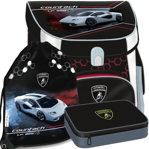 Ars Una Školská taška Lamborghini 23 SET