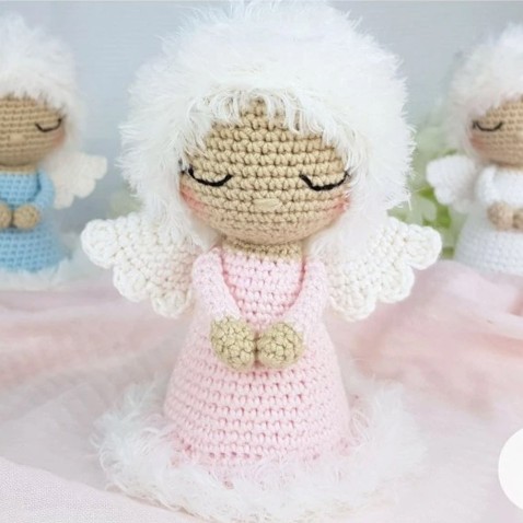 Háčkovanie Dione design - Anjeliky Athelasky ružové