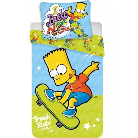 Obliečky Bart Simpson Skate