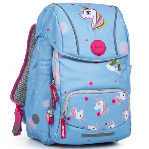 Školský batoh EXPLORE Yoola Unicorn 2 v 1