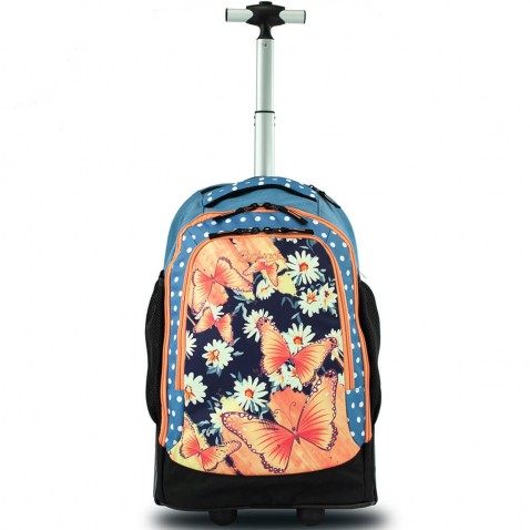 Školní batoh na kolečkách Acron Motýľ