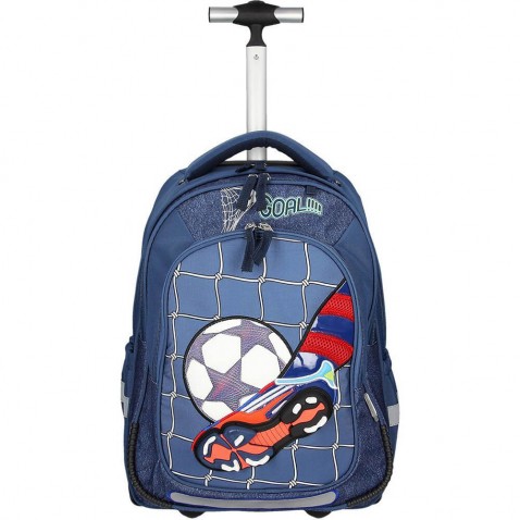 Školský batoh SPIRIT Trolley Football na kolieskach