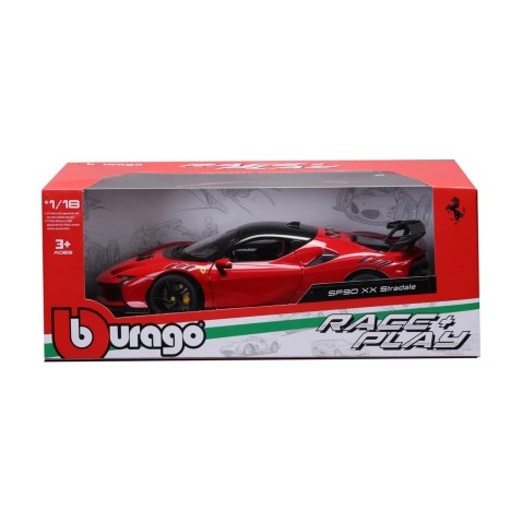 Bburago - RACE+PLAY, Ferrari SF90 XX STRADALE, 1:18